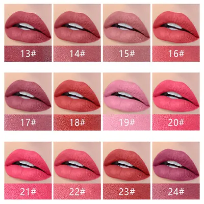 MISS ROSE 3D Fantastic Matte Mineral Lipstick Velvet Matte 24 Colors Lip Stick  • £2.99