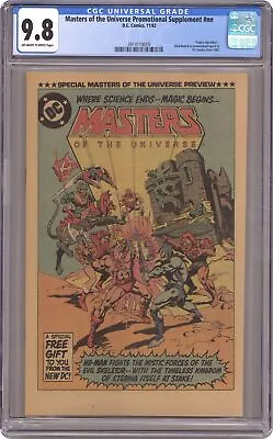Masters Of The Universe Special Preview Insert NN CGC 9.8 1982 3914119005 • $53