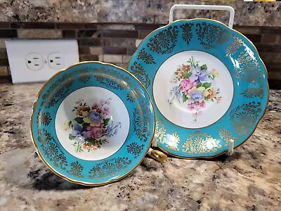 Vintage Foley Cup & Saucer Set 4606 Made In England • $14.95