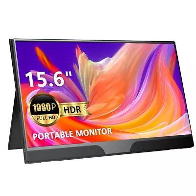 UPERFECT USB C Monitor Gaming Monitor IPS Screen For PC Laptop 15.6  HDMI 300nit • $143.99