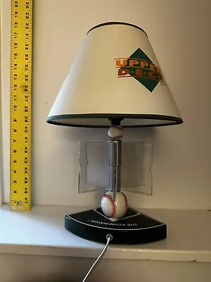 Vintage 1996 Upper Deck Illuminator Baseball Card Collectible Lamp W/card Slots • $50