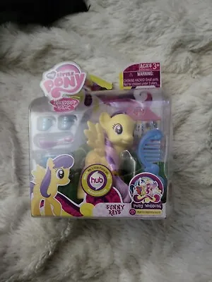 NEW My Little Pony Sunny Rays Figure 2011 Friendship Is Magic 3  NIB BRAND NEW • $40