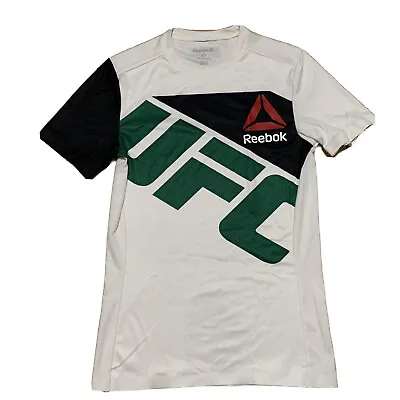 Ufc Connor McGregor White Green Reebok Jersey Size XS By Reebok Walk Out Kit • $19.99