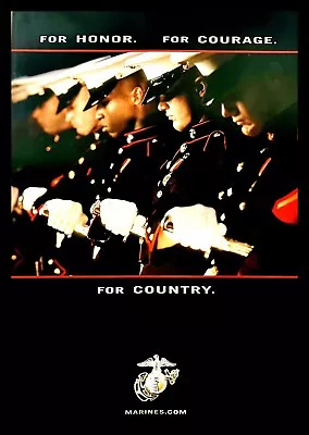 US Marine Recruitment Poster For Country • $19.99