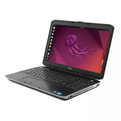 Cheap 15.6  HDMI Linux Ubuntu Laptop Core I5 8GB RAM 120GB SSD Dell E5530 Webcam • £79.99