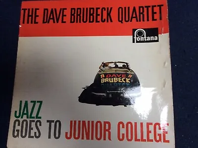£3 • Buy DAVE. BRUBECK QUARTET  Jazz Goes To Junior College. LP