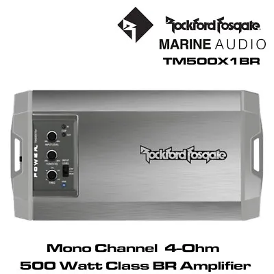 Rockford Fosgate TM500X1br - Power Marine 500 Watt Class-BR Mono Amplifier  • £599