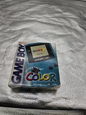 Nintendo GameBoy Color Teal Blue In Box - Tested Working • $179.99