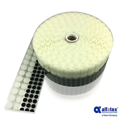 Hook & Loop 13mm 21mm Dots Self Adhesive Coins VELCRO® ALFATEX BRAND • £98.48