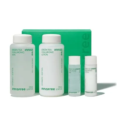 Innisfree Green Tea Hyaluronic Skin Care Set • $34.30