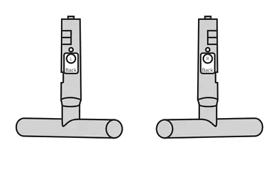 Samsung Genuine TV 2017 Special Edition 55 Inch Q6 QA55Q6FAMWXXY Stand Set Legs • $139.15