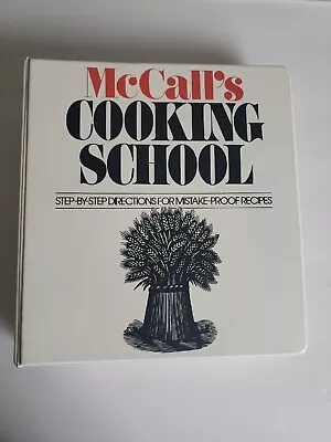 McCall's Cooking School Step By Step Directions For Mistake Proof Recipes  • $5.59