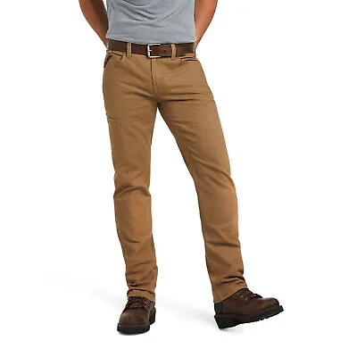 Ariat Men's Rebar M7 Slim Durastretch™ Made Tough Khaki Pants 10036734 • $49.95