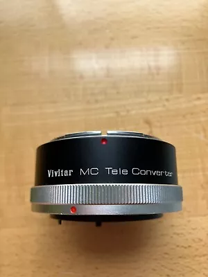 Canon Mount Vivitar MC Tele-converter 2x-4 FL - FD -JAPAN • $18