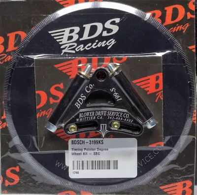 Blower Drive Service Timing Pointer Degree Wheel Kit - SBC • $174.20