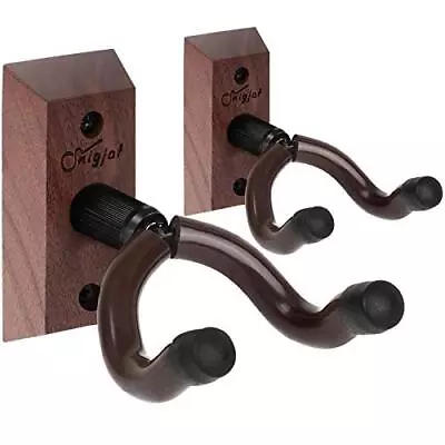 Guitar Wall Mount 2 Pack Guitar Wall Hanger Guitar Hanger Wall Hook Holder ... • $13.54