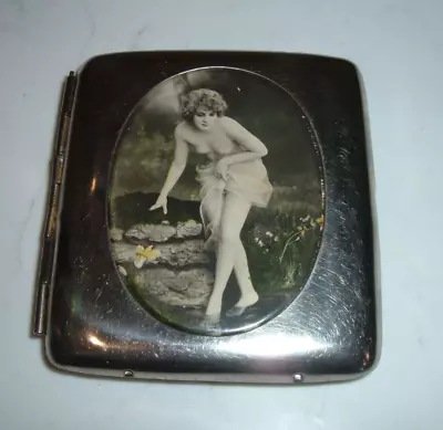 Risque Cigarette Case Vintage • $49.99