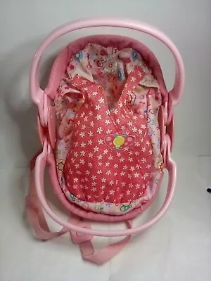  Baby Alive Doll Carrier With Doll Pouch Pink Preowned • $11.22