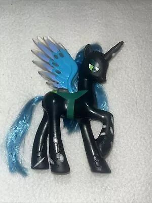 My Little Pony G4 Brushable Queen Chrysalis 2011 Unicorn Pegasus Black Blue MLP • $32.99