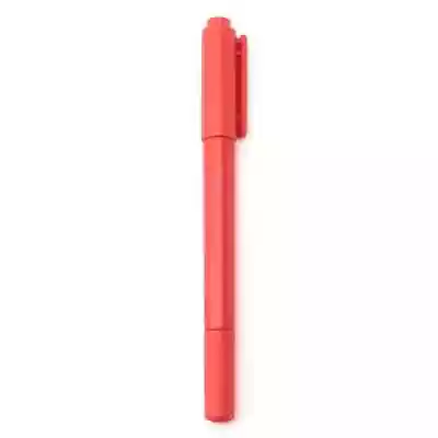 MUJI Permanent Marker Twin Thin/Extra-thin Red Made In Japan • $5