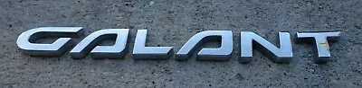 Mitsubishi Galant Emblem Letters Badge Decal Logo OEM Factory Stock Chrome Trunk • $14.16