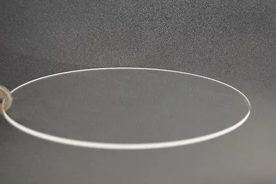 Plastic Circle Disc Round Acrylic Sheet Clear 1/4  X 10  DIAMETER • $6