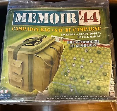 MEMOIR '44 - CAMPAIGN BAG - Rare Sealed Package NEW!! • $399.99