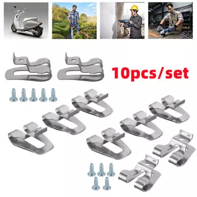 10pcs Belt Clip Hooks Impact Driver Drill Clip For Milwaukee Ryobi/Ridgid US • $11.03