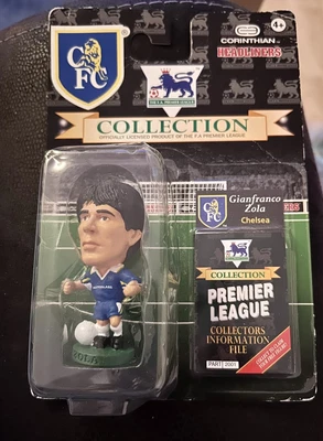 £0.99 • Buy Corinthian Football Figure Collection Gianfranco Zola Chelsea Boxed Prem League