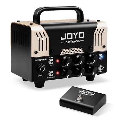JOYO Meteor II Mini Amp Head 20W Preamp 2 Channel Hybrid Tube Guitar Amplifier • $143.99