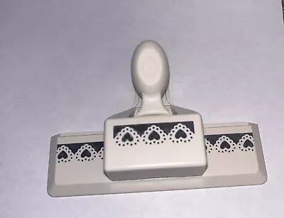 Martha Stewart Lace Heart Edge Paper Punch; Used • $18.99