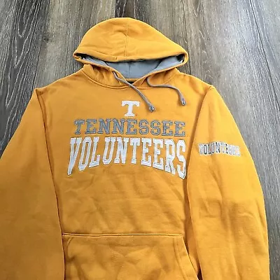 Vintage Tennessee Volunteers Sweatshirt Mens M Orange Hoodie Football Sweater • $39.95