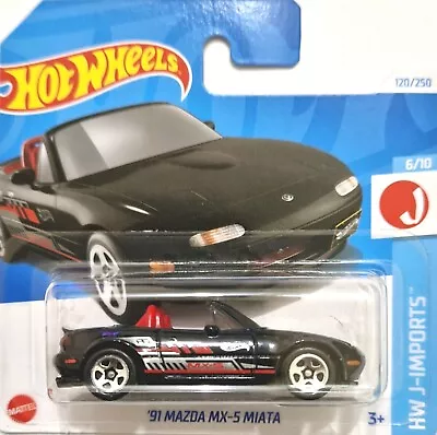 Hot Wheels 2024 '91 Mazda Mx-5 Miata Free Boxed Shipping  • £7.99