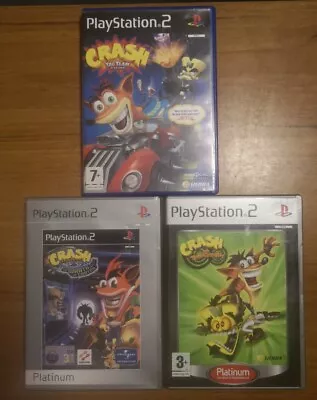 Crash Bandicoot - Ps2 - PlayStation 2 Games Bundle Joblot • £15