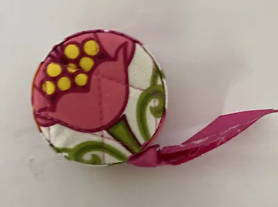 Vera Bradley Retractable Tape Measure In Retired Lilli Bell Pattern Brand New • $9.90