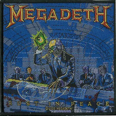 £4.59 • Buy Megadeth 'Rust In Peace' Sew On Patch - Official Merchandise - Free Postage