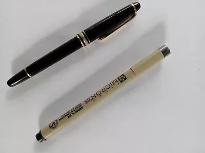 Montblanc Meisterstuck 144 Classique 18 K Gold Nib Fountain Pen Made In Germany • $200