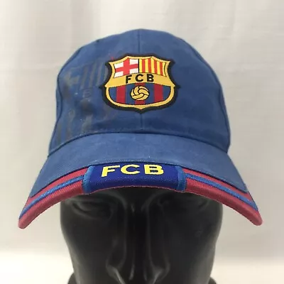 Barcelona FC FCB Rhinox Official Product Blue Embroidered Soccer Team • $14