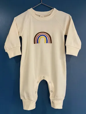 £4 • Buy Rainbow Baby Romper. BNWT. BRAND NEW. 9-12 Months