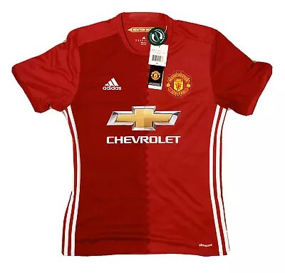 Manchester United Adidas 2016 2017 Home Jersey Red Men’s Size S Small New NWT • $32.45