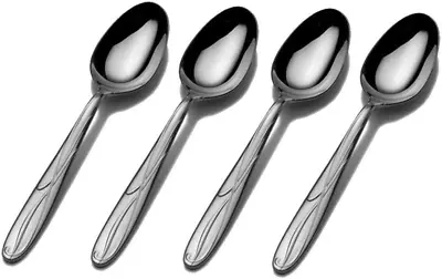 Cocoa Blossom 18/10 Stainless Steel Teaspoon (Set Of Four) • $46.99
