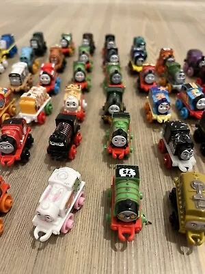 Thomas The Train Mini Trains Lot Of 56 Assorted Trains • $40