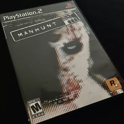 Manhunt 2003 PS2 Disc & Case No Manual Excellent Condition • $29