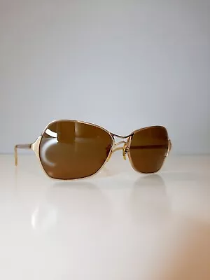 Sunglasses Vintage K&H 5 1/2 Aviator Solar Spree 10K GO 1/40 Gold Overlay • $70