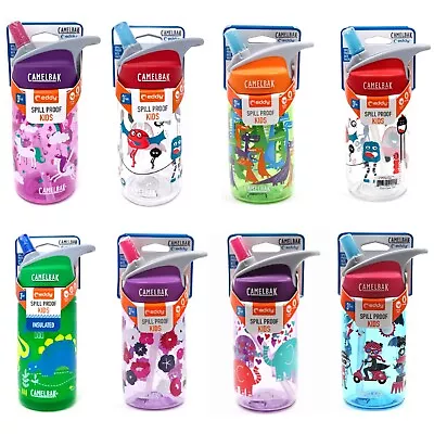 Cambelbak Eddy Spill Proof Bite Valve Kids Water Juice Bottle .4L • $15.75