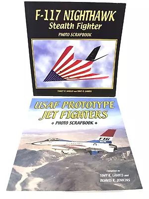 Usaf Prototype Jet Fighters & F-117 Nighthawk Stealth Fighter By Tony Landis • $15