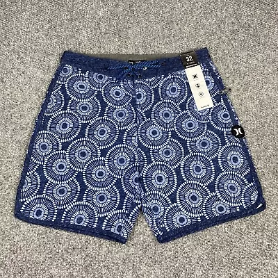 Hurley Mens Phantom Board Shorts With Pockets Size 32 • $33.99