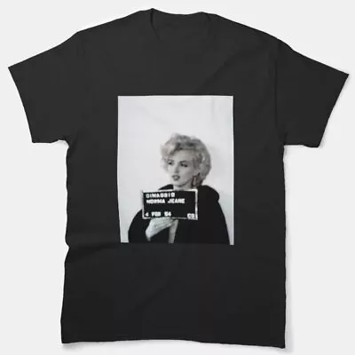 Mugshot De Marilyn Monroe T-shirt Classique • $6.99