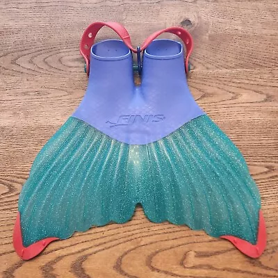 Finis Mermaid Dream Fin Swimming Purple Green Red Kids Sized Swimming Beach Pool • $24.99