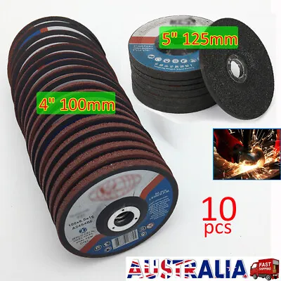 5  100/125mm Angle Grinder Metal Grinding Discs Wheel Steel Inox Cutting Sanding • $28.61